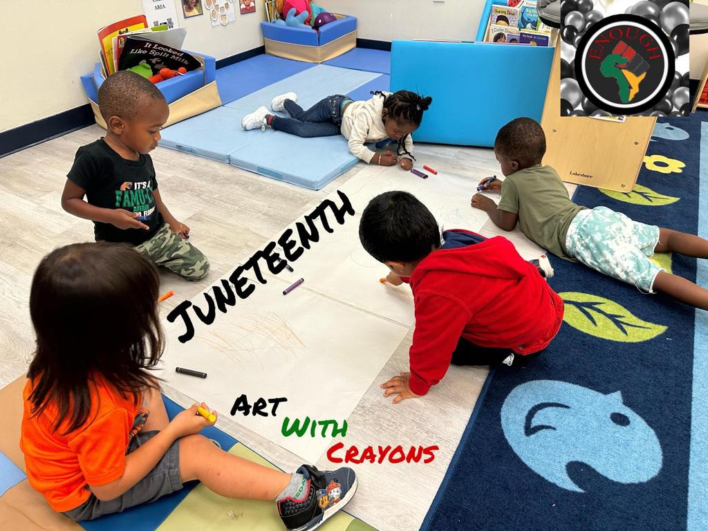 We are teaching our students the importance of Juneteenth National Independence Day.. <a href="/305CAHSD/">Miami-Dade CAHSD</a> <a href="/MDCPS/">Miami-Dade Schools</a> <a href="/SuptDotres/">Jose L. Dotres, Ed.D.</a> <a href="/MDCPS_OECP/">EarlyChildhood MDCPS</a>