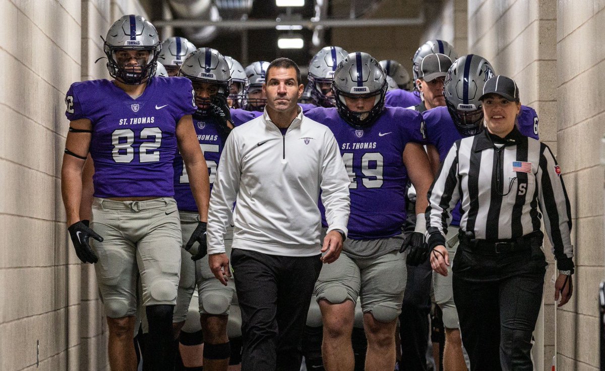 After a great camp i’m blessed to have earned my first D1 offer to <a href="/UST_Football/">St. Thomas Football</a> 💜🤍!! <a href="/CoachDodson13/">Coach Dodson 🏈 🗺️🧗🏿‍♂️🏆</a> <a href="/Coach_Caruso/">Coach Glenn Caruso</a> @kuchinski8 <a href="/CoachKubacki/">Mark Kubacki</a> <a href="/Schmidt921/">Schmidty</a> <a href="/ETSPerformance/">Ryan Englebert</a> <a href="/Ponies_Football/">Ponies Football</a> <a href="/PrepRedzoneMN/">Prep Redzone Minnesota</a> <a href="/MNFBSpotlight/">MNFootballSpotlight</a>