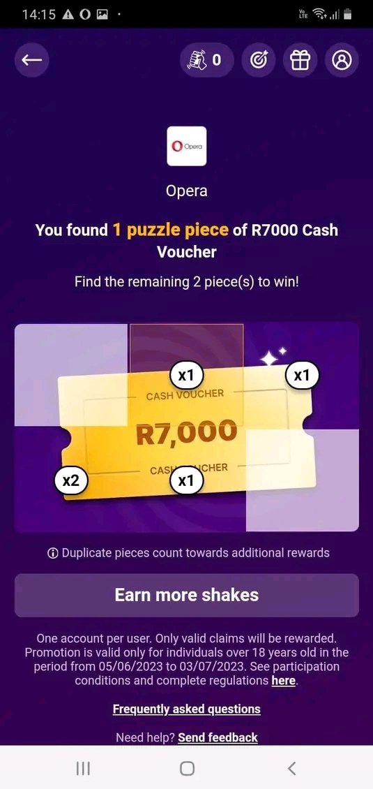 Shoprite came with Free vouchers yol said iSCAM we benefited... Now Opera mini is blessing us... Ungasasali Click on the link download it to shake &amp; win💃🏽💃🏽💃🏽💃🏽play.google.com/store/apps/det…

#JobSeekersSA #TheFlashMovie #Ukraine #Ukraine #ENGvsAUS #WhatsApp #Ramaphosa #Loadshedding