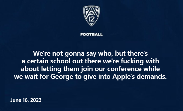 Angry Pac-12 PR (@angrypac12pr) on Twitter photo 
