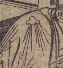 現代にあっても通用するかも？古い絵を見ていて気になった着物の柄を拡大してみたら鼻毛が描かれていた！