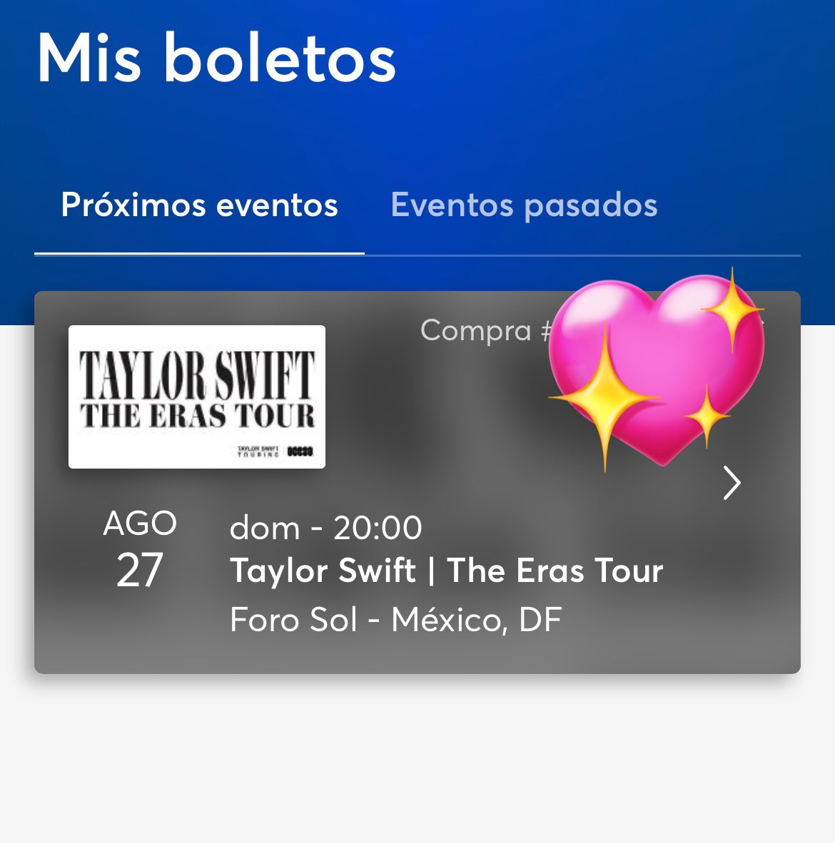 SE LOGRÓOO NOS VEMOS AHÍ A 8 FILAS DE MI BB TAYLOR SWIFT!!!! Neta habíamos perdido toda esperanza de que nos llegara el código y a mi amiga le llegó a las 6:30PM!! Salió de la lista de espera 😭💖
#tserastour #ErasTour #TaylorSwift #TaylorSwiftErasTour #taylorswiftmexico