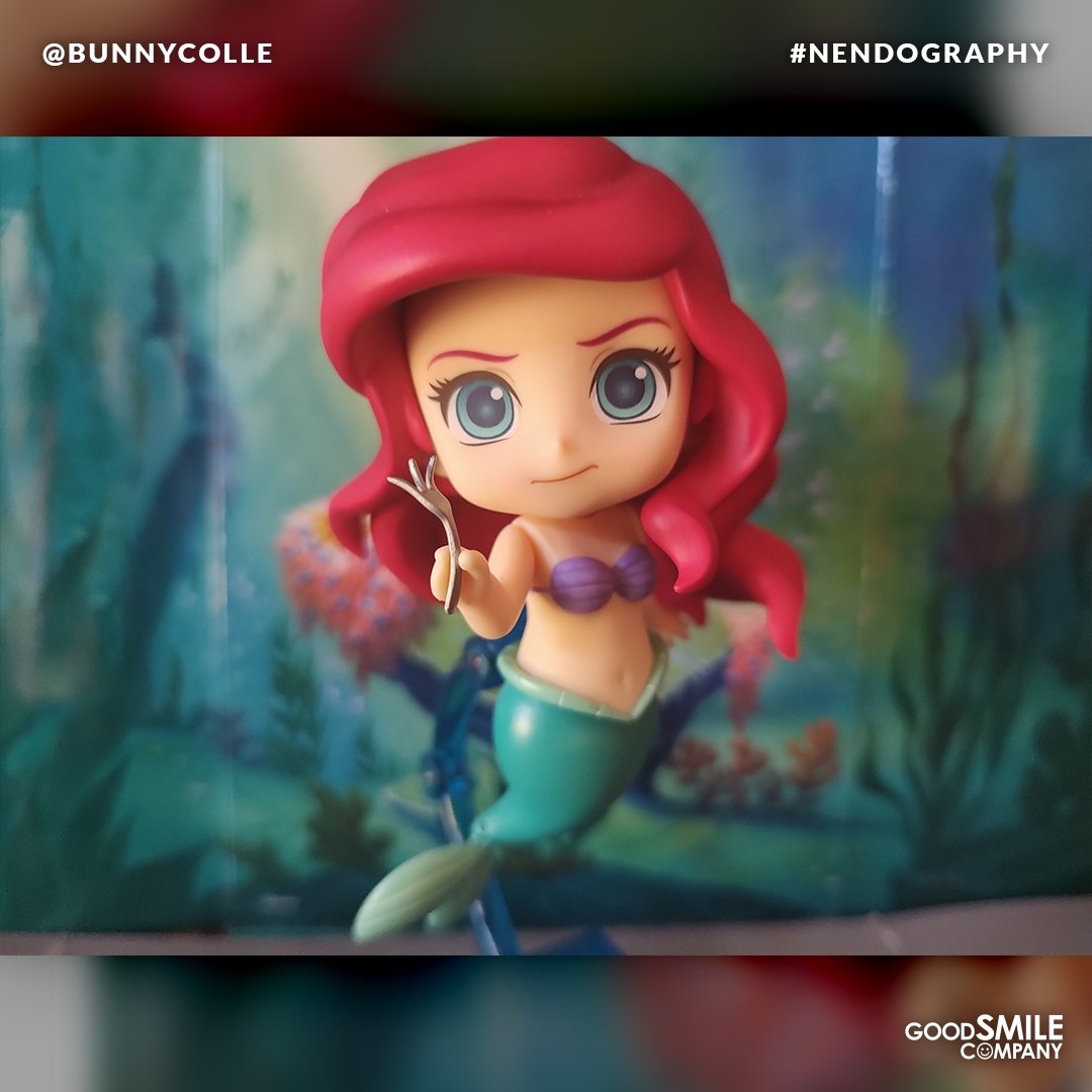Nendoroid Ariel from The Little Mermaid has found another Dinglehopper and wants to share so you can fix your hair! Thanks to bunnycolle on Instagram for this #Nendography shot under the sea!

Use hashtag #Nendography for a chance to be featured!

#Goodsmile