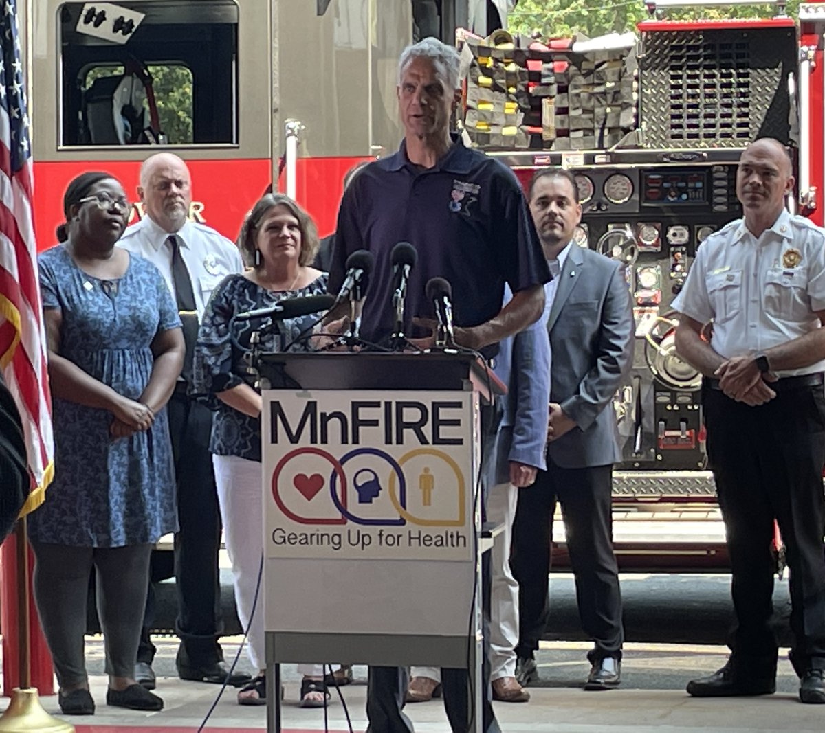 MnfireInit's tweet image. MnFIRE, along with the entire MN fire service, mourns the loss of St. Paul Fire Captain Chris Parsons. As a founding board member of MnFIRE, Chris' unparalleled support and drive was critical to the passage of the Hometown Heroes Act, which will forever be part of his legacy.