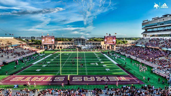 After a great camp and conversation with <a href="/GJKinne/">GJ Kinne</a> and <a href="/Coach_Leftwich/">Mack Leftwich</a> I am excited to announce that I have received my 10th Division I offer from Texas State University! <a href="/TXSTATEFOOTBALL/">Texas State Football</a> <a href="/SAReaganFball/">Reagan Football</a> <a href="/ASCENSION_AM/">Michael Robinson</a> <a href="/Perroni247/">Brian Perroni</a> <a href="/MikeRoach247/">Mike Roach</a> <a href="/On3sports/">On3</a> <a href="/Rivals/">Rivals</a> #EatEmUp