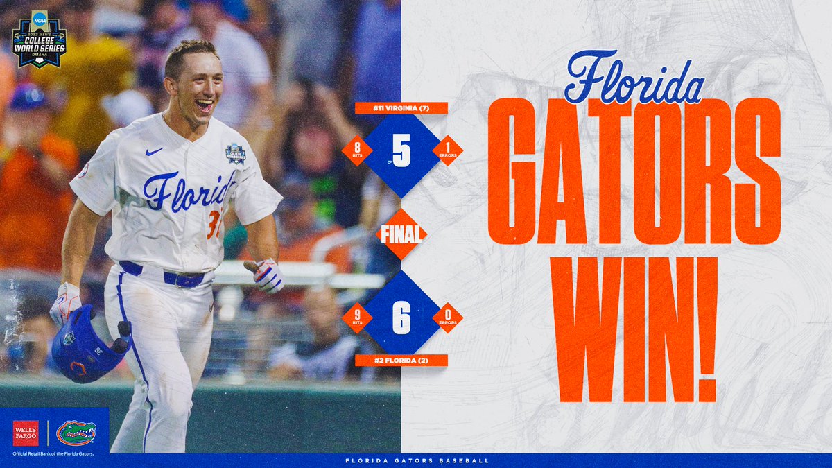NEVER COUNT US OUT.

#GoGators | #GatorsWin

Presented by: @WellsFargo