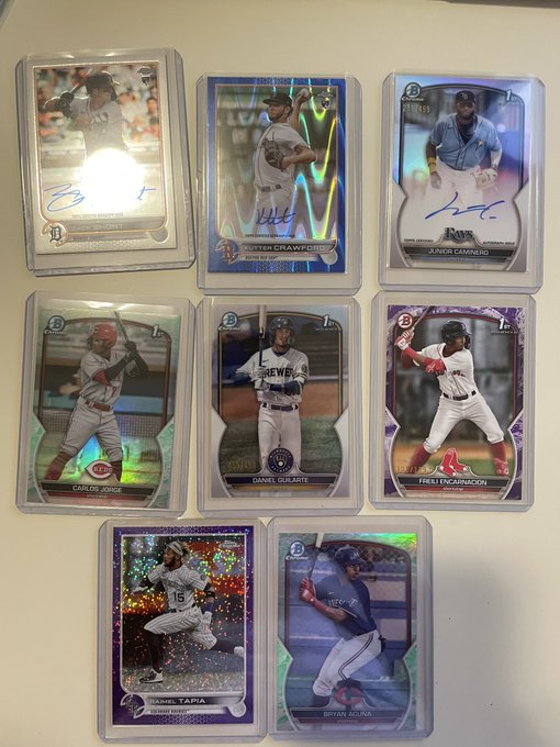 FIRST BREAK HITS! We hit a massive Junior Caminero auto!

Also, somehow ended up with no atomic, but its worth it for the auto lol.