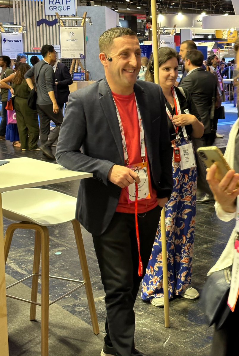 CEO David Gaffney representing the best of NZ tech at #VivaTech2023

Last chance to meet David and the team TODAY (Saturday) at booth K10-010 🇳🇿 🇫🇷