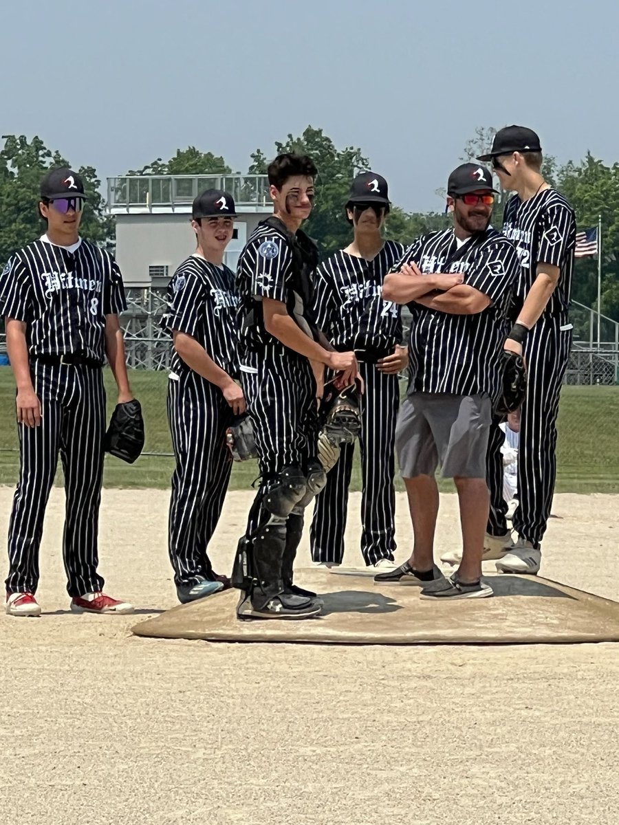 Excited to take the field tomorrow <a href="/GMBStl/">⚾️GMB Baseball⚾️</a> with Hitmen. 
#13 #uncommitted  #2026