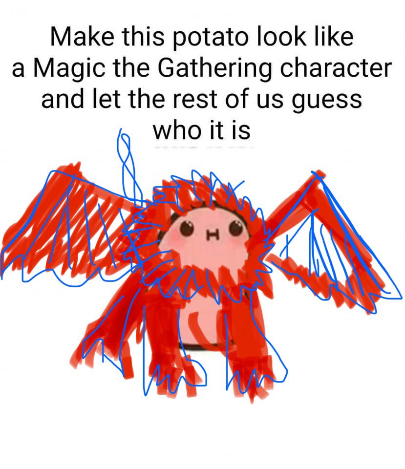 Kesswylie's tweet image. Potato