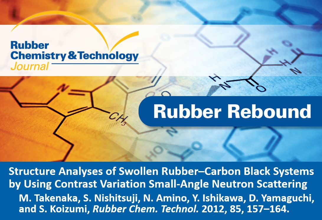 Rubber Chemistry & Technology Journal (@rubberchemtech) on Twitter photo #RubberRebound: Check out this 2012 paper by Takenaka et al. on SANS structure characterization of swollen rubber - carbon black systems, open access for one week
meridian.allenpress.com/rct/article/85…
<a href="/RubberDivision/">Rubber Division, ACS</a> #RubberRebound: Check out this 2012 paper by Takenaka et al. on SANS structure characterization of swollen rubber - carbon black systems, open access for one week
meridian.allenpress.com/rct/article/85…
<a href="/RubberDivision/">Rubber Division, ACS</a>