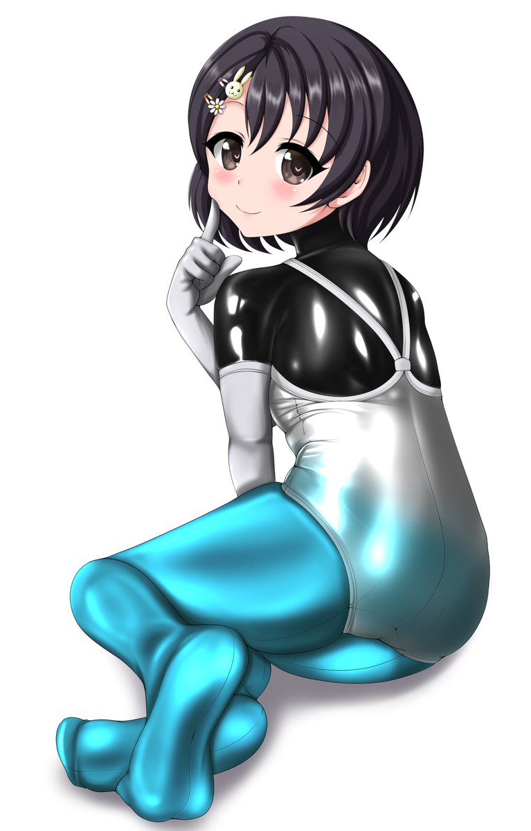 ゴムと白スク(*`ω` *) 