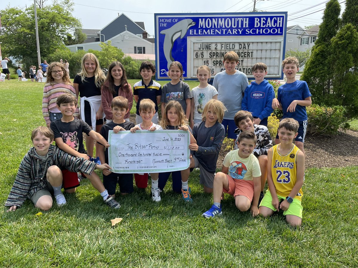 Kids helping kids! My 3rd graders raised money though a bake sale! <a href="/MsCiaglia/">Danielle Ciaglia</a> <a href="/MBS_Pride/">Monmouth Beach School</a>