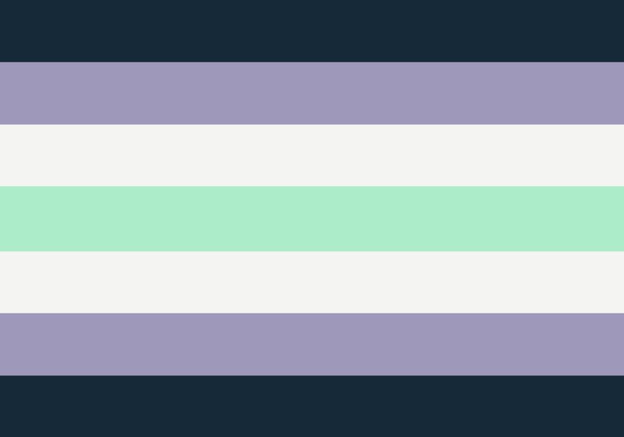 agender flag colorpicked from Albedo 🌝

- ☂️