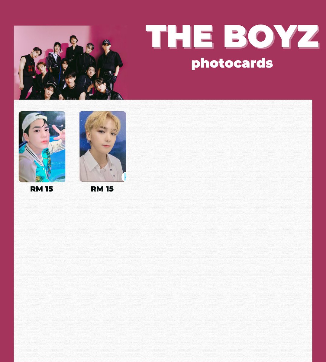jjuycore's tweet photo. [WTS/ LFS 🇲🇾]

helping out a friend ! dm me for a close up of the pcs 

#pasarENHYPEN #pasarNCT #pasartbz #pasarskz https://t.co/NAMV5zplSs