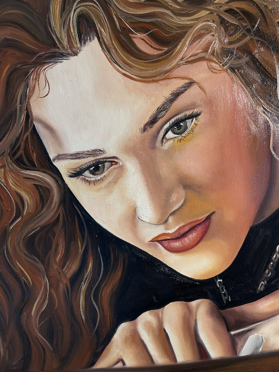 “Promise me you'll survive. That you won't give up, no matter what happens. No matter how hopeless.” — Jack Dawson.

Oil on canvas, 30 x 40 inches.