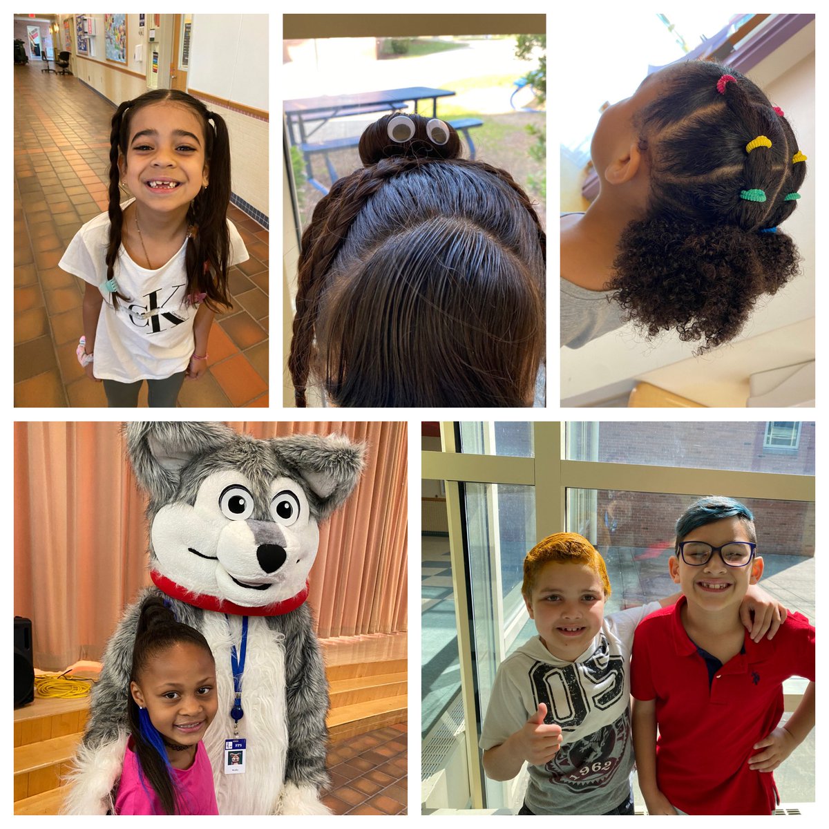 HarmonyGroveFPS's tweet photo. What beautiful, fun, and creative hairstyles today for Hair Love Day!! 👏💗😄 https://t.co/reqU3Mxswj