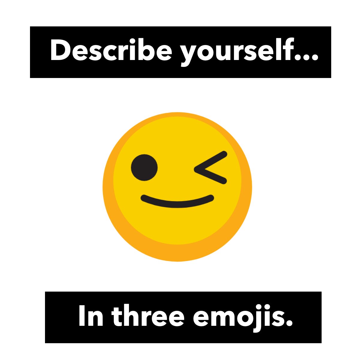 Remember, you can only use three. 🤯

#describeyourself   #emojis   #tellmeaboutyou   #emojibattle 
#RacingRealEstateAgent #BarrettRealEstate #StoneTreeRealEstateTeam #maricopaazrealestate #racingagent #arizonarealestate #phoenixrealestateagent #nascarfanrealtor