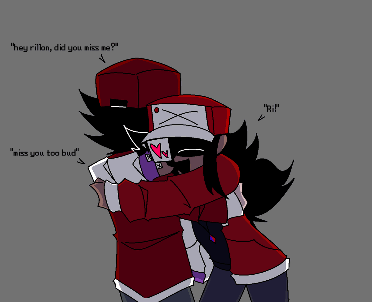 BLoody0Parasite's tweet photo. I forgot to post this here, anyway here, rillon and his beloved trainer
#RILLONSWEEP #glitchyredai #grai https://t.co/MR6SAysFAN