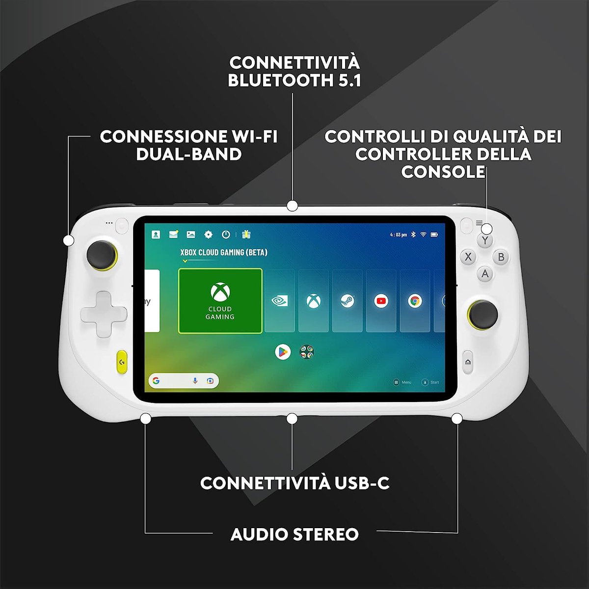 fabrizio_degni's tweet image. Another interesting gadget available on Amazon is the #Logitech G Cloud Console for 359,99euro.On my opinion it was amazing with an #OLED display, it seems stuck on #Android11 and it doesn&apos;t seem to have controllers on par with a well-known brand like #Logitech. 
#gaming #console