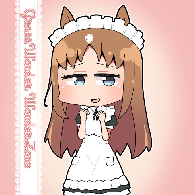 リクエストで描いたワンダーゾーン衣装のグラスワンダー #ウマ娘