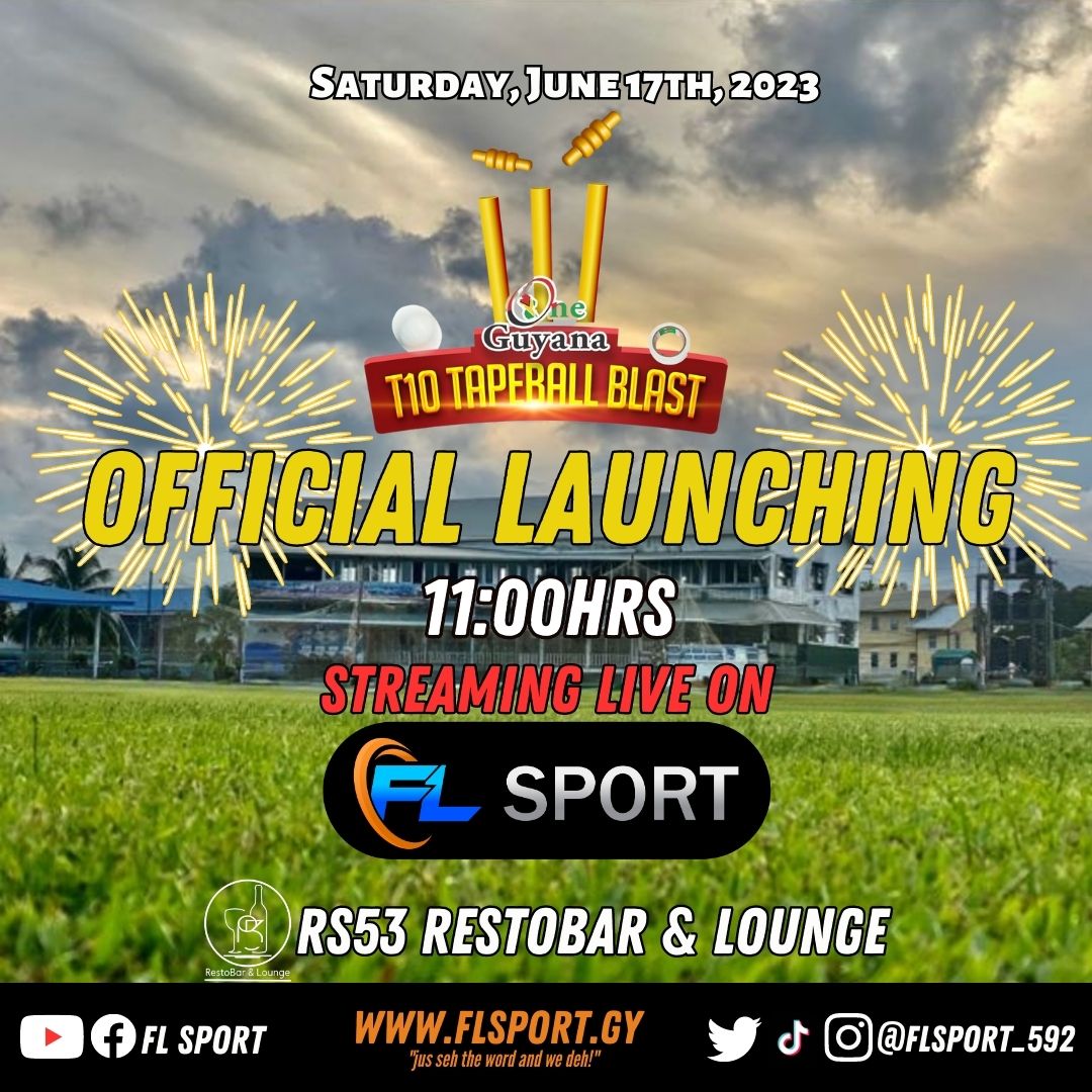 FLSPORT_592's tweet photo. Ready for the biggest tapeball tournament in Guyana? Tune in to FL Sport! 
Like, Share, Follow, Subscribe!
For more, check https://t.co/Hcb8Nwnjcd
IG/Twitter/Tik Tok: flsport_592
YouTube/Facebook: FL Sport
'jus seh the word and we deh!"
#TapeBallCricket #OneGuyana #guyanacricket https://t.co/BXYufb5klY