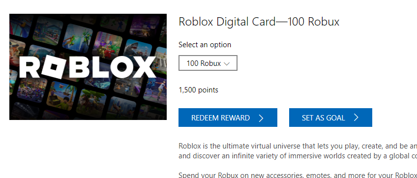 100 robux code global