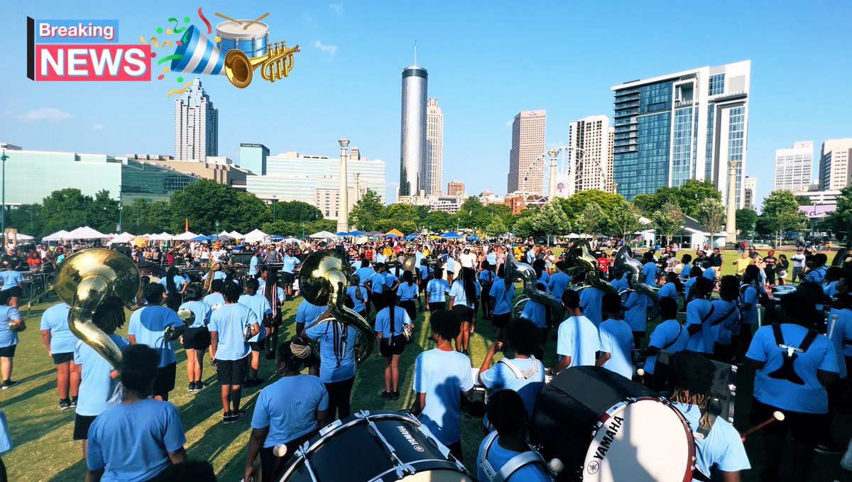 Two performances down and one parade to go! Remarkable night for the Power Up Summer Arts Program w/ more pictures and videos to come. #Juneteenth2023 #apsarts <a href="/Juneteenthatl/">Juneteenth Atlanta</a> <a href="/JamontLane/">Jamont D. Lane</a> <a href="/nawarriorband/">North Atlanta Band</a> <a href="/THSPantherBand/">THS Panther Band</a> <a href="/Garnpenn/">Garnetta Penn</a> @sara_womack <a href="/Selenaflorence/">Selena Florence, Ed. D.</a> <a href="/KionnaBurgess/">Kionna Burgess</a>