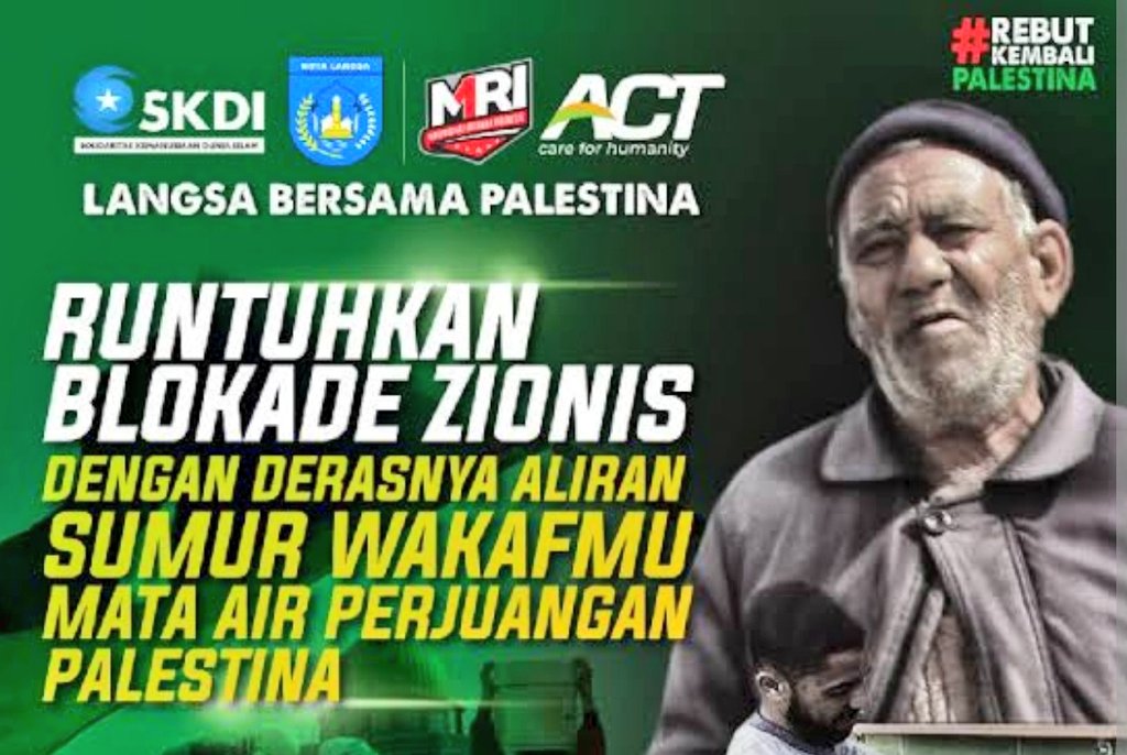 islah_bahrawi's tweet photo. Kata Jakub Grygiel dlm Return of The Barbarians;
"Mereka yg dianggap lawan blm tentu memusuhi kita. Mereka yg dianggap kawan blm tentu membela kita."

Kita bela Palestina!
Kita lawan "Aseng" China!

"Lalu, bagaimana cara kita bela Palestina?"

Kita salurkan bantuan lewat ACT! https://t.co/bKFAnEweFP