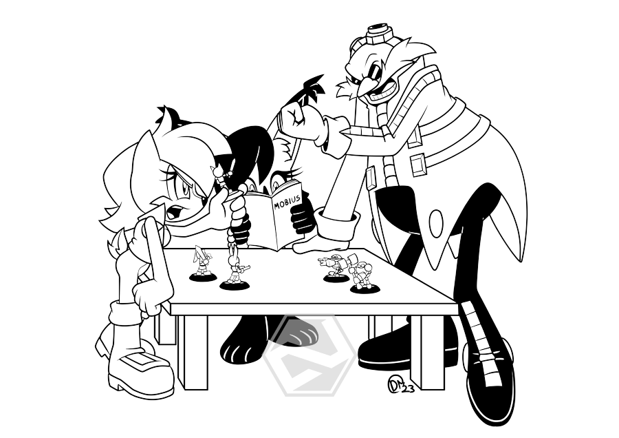 Commission for @IoanMakesGames 
#SonicTheHedgehog #SonicArtist #Commission