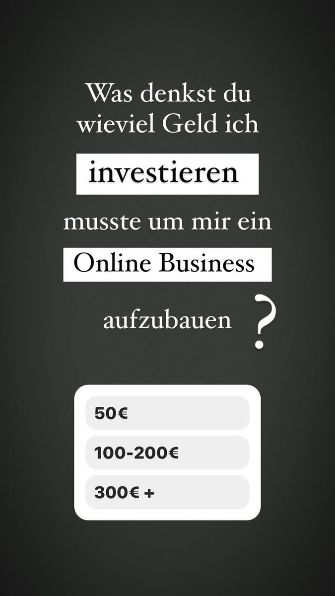 SandyErbe's tweet photo. Bin auf Eure Antworten gespannt 💰 https://t.co/eksSxj24Na
