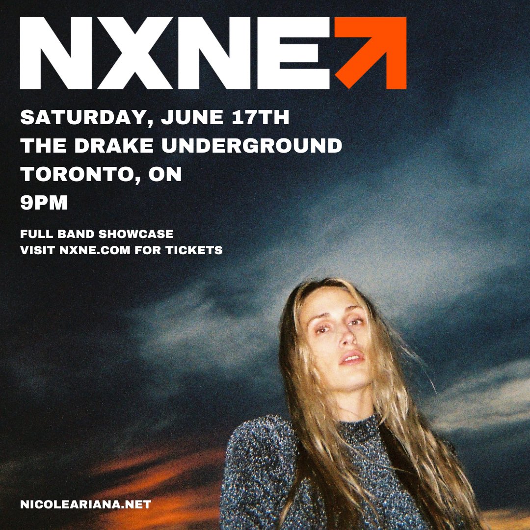 See you tomorrow Toronto @thedrakehotel @nxne