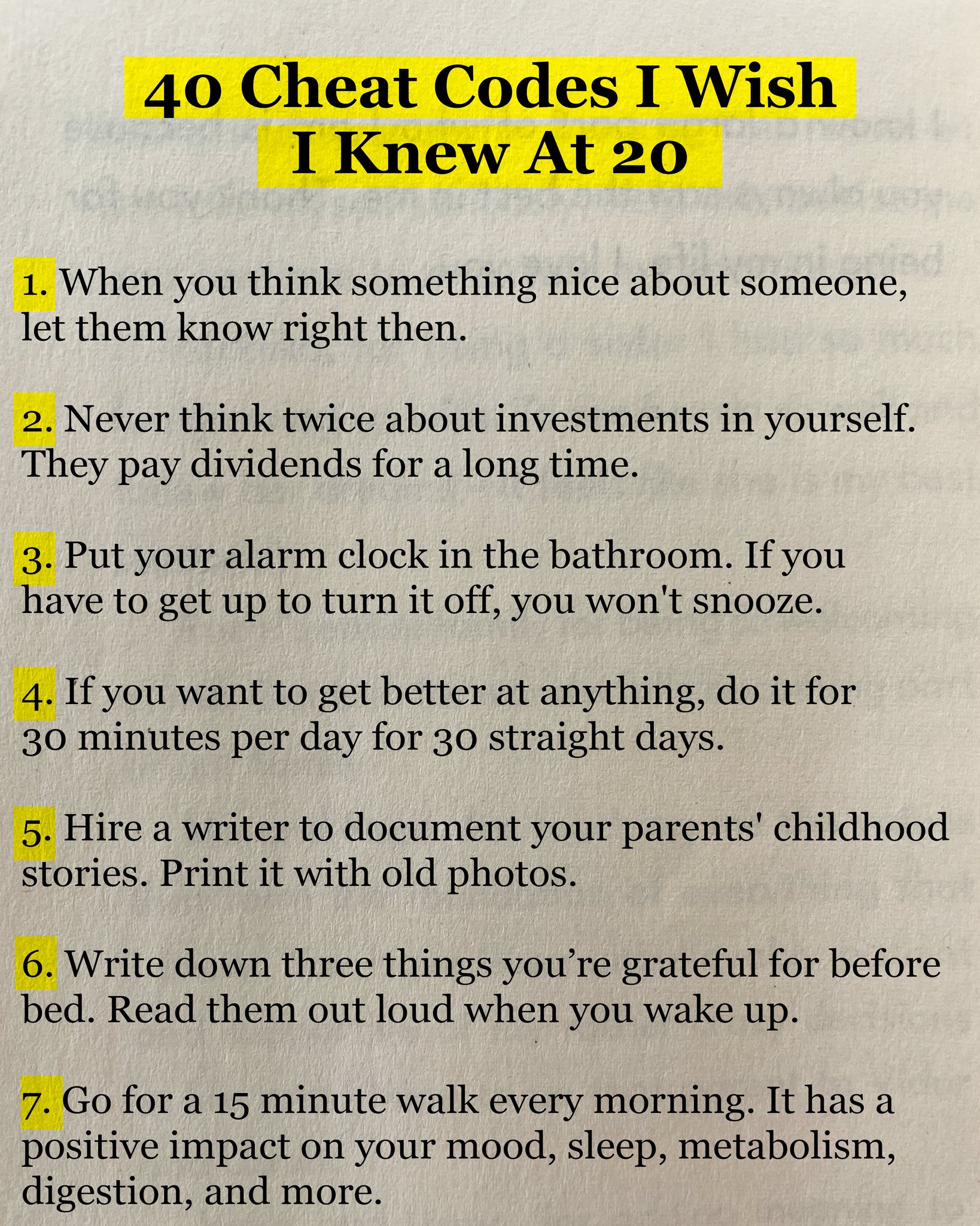 DietWater On Twitter RT librarymindset 40 Cheat Codes I Wish I Knew dietwater-on-twitter-rt-librarymindset-40-cheat-codes-i-wish-i-knew