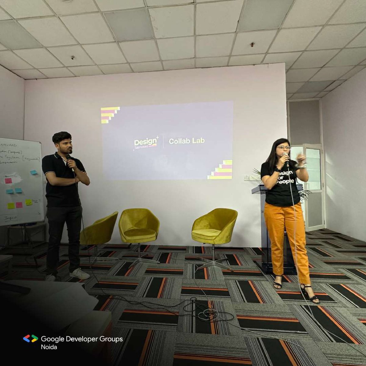 Throwback to Design Samvaad: GDG Noida's spectacular celebration of creativity and innovation in UI/UX Design 🎨 💫✨  
#GDGNoida #Samvaad2023 
#uiuxdesign #CreativityAndInnovation #DesignLuminaries #DesignBrilliance