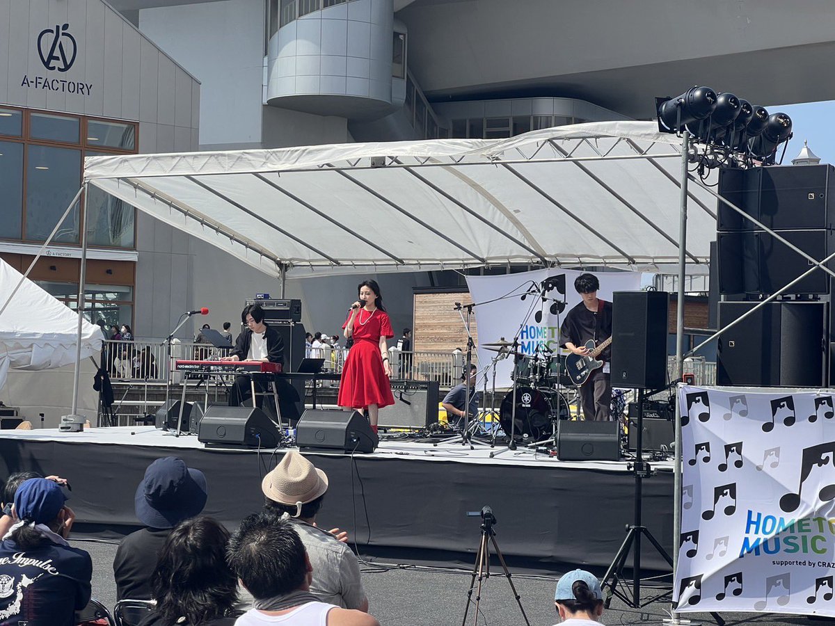 swallow_2925's tweet image. #HTML2023 
風強い中の1日目でしたが、たくさん来てくれてありがとうございました!
mc練習しときます^_^