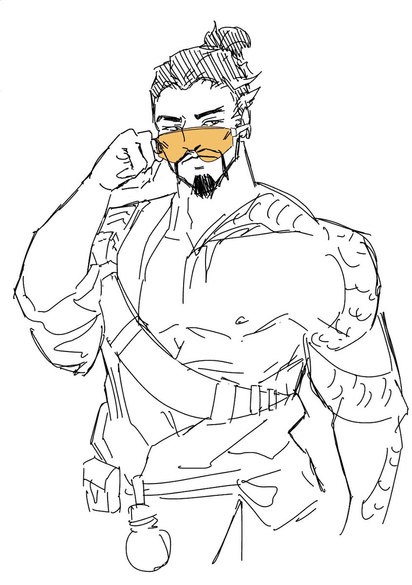 I’m a big fan of the hanzo pit vipers #HanzoShimada #Overwatch