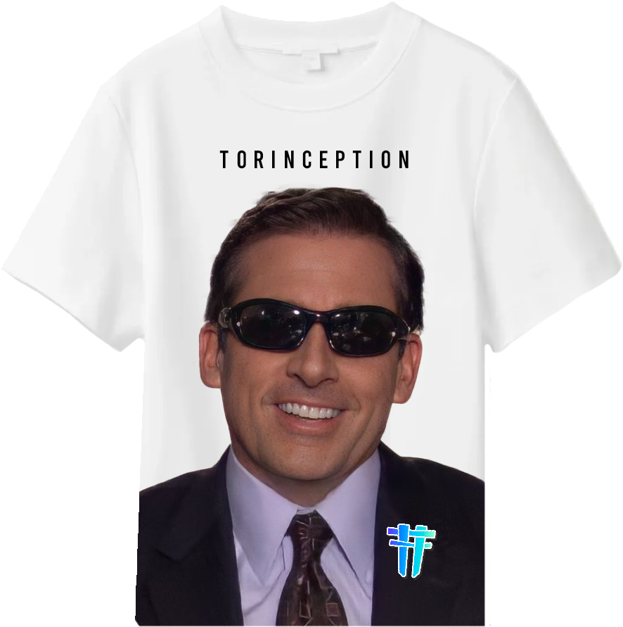 MichaelScottori's tweet photo. Yesterday, @suitdropzone asked me to make a meme to appear on their meme-shirt.
So I made this. A shirt meme for a meme shirt.
I called it $TORI-nception. #SIGNTHESHIRT https://t.co/K117YKJ6o2