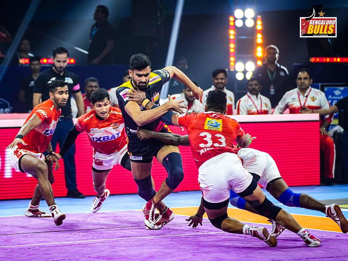 Watch the ಸಲಗ come through 💪⚡

#BengaluruBulls #FullChargeMaadi