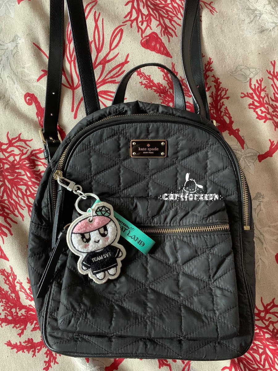 cartforseok's tweet photo. *non-kpop bns related*

wts / lfb ph

🍒 kate spade quilted small bradley backpack bag
🍒 1650 php (bought for 7k from a personal shopper sa US nung 2019; can send proof)
- flaws sa straps

rfs: nakatambak lang

: payo

: dm me if interested

# backpack bag kate spade authentic https://t.co/KCL9W4Jglx