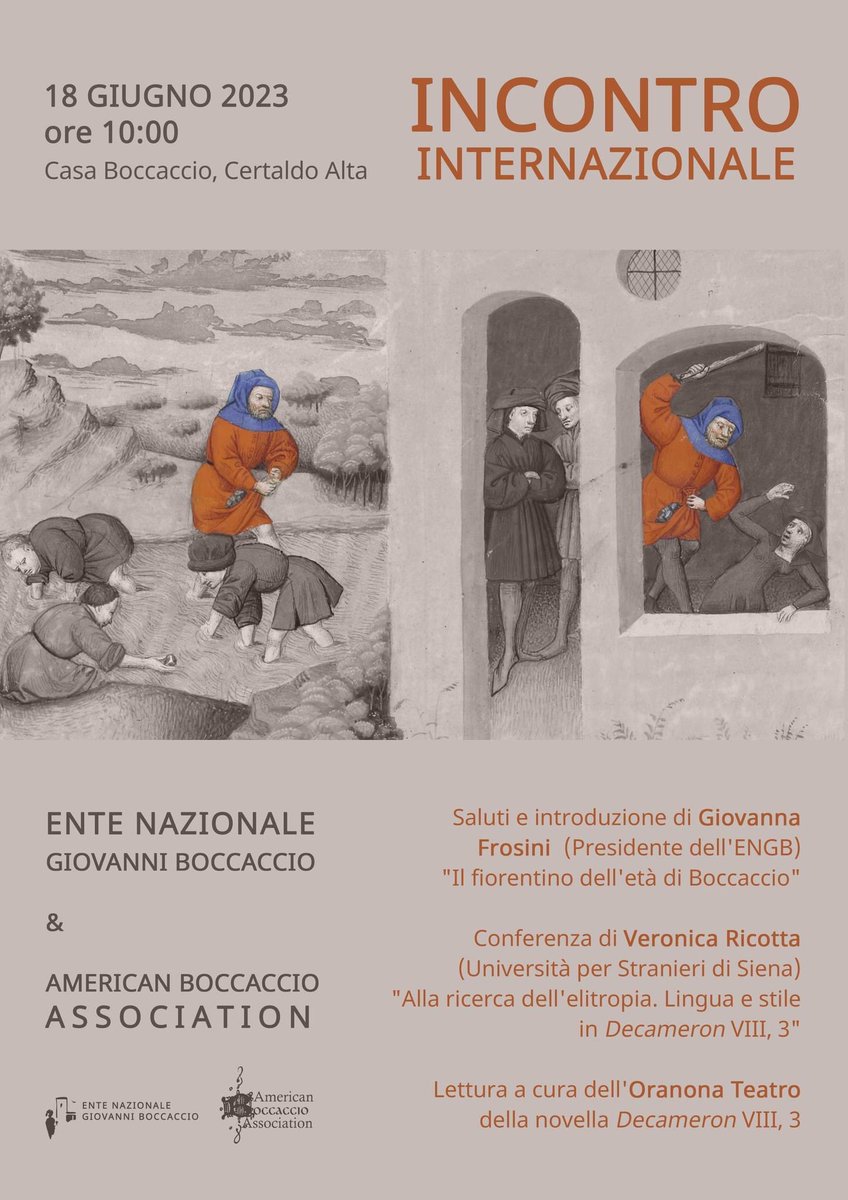 Veronica_Ricott's tweet photo. Domani a quest’ora, a Certaldo, si festeggia Boccaccio!
#710 #boccaccio #certaldo https://t.co/cejTDxcBkz