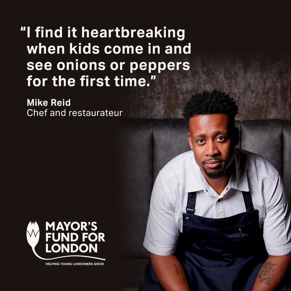 The Mayor's Fund for London (@mayorsfund) on Twitter photo 🍳 Chef, restaurateur, and <a href="/mayorsfund/">The Mayor's Fund for London</a> ambassador <a href="/mikereidchef/">Michael Reid</a> caught up with <a href="/deliciousmag/">delicious. magazine</a> and shared how we're providing young Londoners with a safe place to socialise, make friends and receive a free, nutritious meal.
▶️ Read the full conversation: deliciousmagazine.co.uk/five-minutes-w… 🍳 Chef, restaurateur, and <a href="/mayorsfund/">The Mayor's Fund for London</a> ambassador <a href="/mikereidchef/">Michael Reid</a> caught up with <a href="/deliciousmag/">delicious. magazine</a> and shared how we're providing young Londoners with a safe place to socialise, make friends and receive a free, nutritious meal.
▶️ Read the full conversation: deliciousmagazine.co.uk/five-minutes-w…