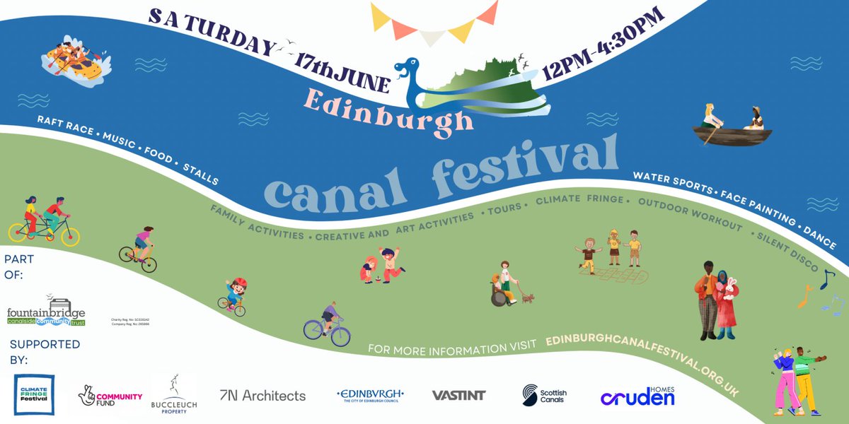 Come along and support our stall at the Edinburgh Canal Festival at Harrison Park today, Saturday 17 June 2023. We have books, toys, games and fundraising for our food bank, plus a virtual run – with prizes! edinburghcanalfestival.org.uk/programme/ #Edinburgh #UnionCanal #Festival #HarrisonPark