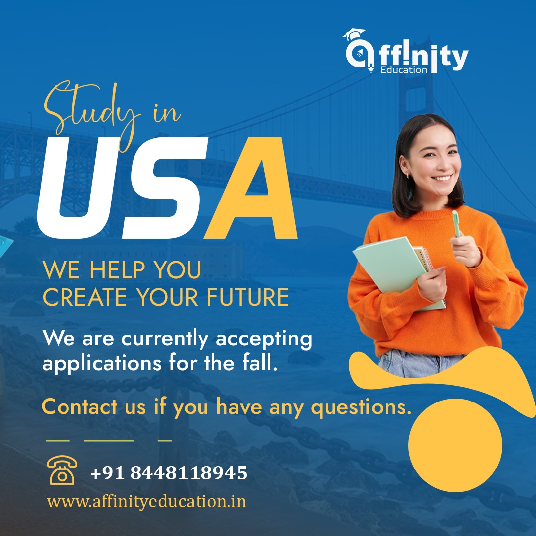 🎓 Study in USA! 🌍✈️
WE HELP YOU CREATE YOUR FUTURE📚

#StudyInUSA #USAEducation #HigherEducation #StudyAbroad #InternationalStudents #CareerOpportunities #USUniversities #GlobalEducation