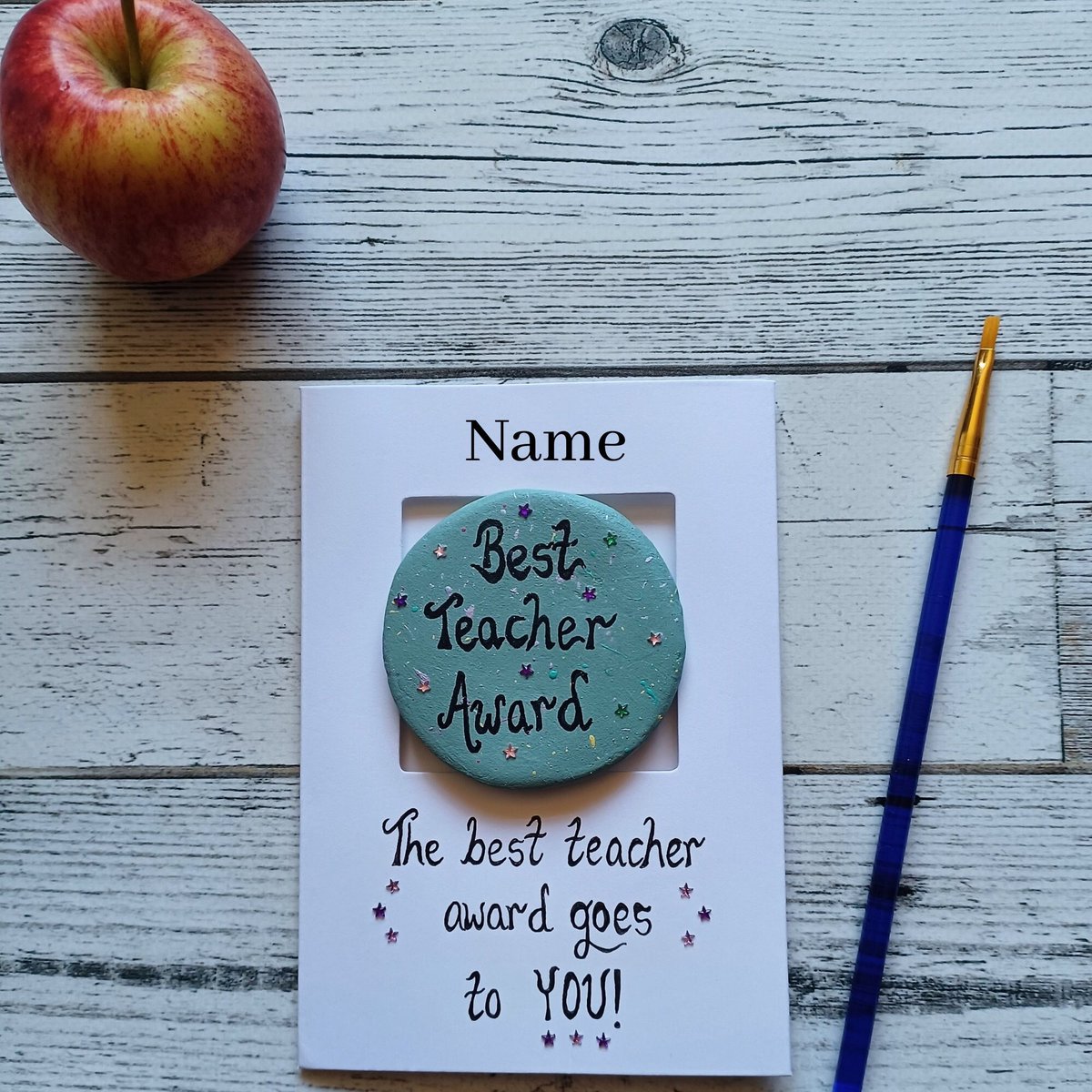 etsy.com/listing/147125… good morning happy Saturday #UKGiftHour affordable little gift and card in one for a teacher #UKGiftAM #Shopindie #MHHSBD