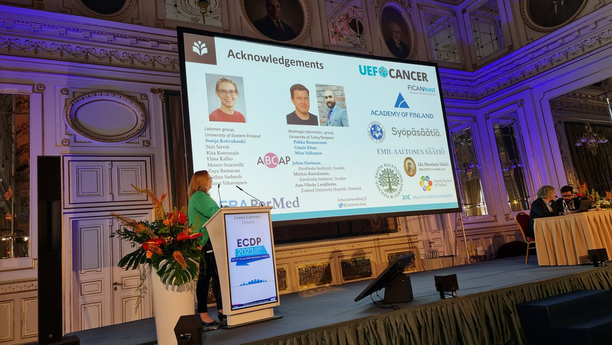 Leslie S. (@lesolorzanova) on Twitter photo I get so happy when I see <a href="/LatonenLeena/">Leena Latonen</a> present. Very interesting talk and questions at #ECDP2023 I get so happy when I see <a href="/LatonenLeena/">Leena Latonen</a> present. Very interesting talk and questions at #ECDP2023