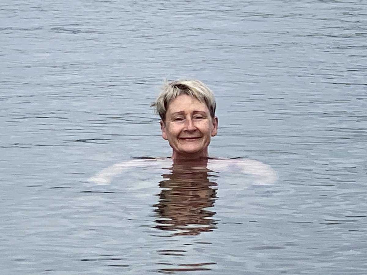 Morning swim in the Atlantic #Kinsale