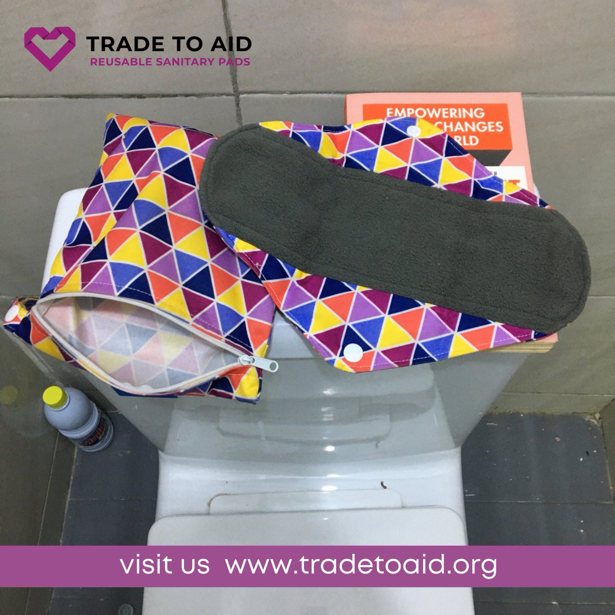 Have you tried our #reusable #clothpads yet?

See what people are saying our our pads tradetoaid.org/product/reusab…

Say goodbye to single use sanitary pads !

#ecofriendly #environmentallyfriendly #goodbyesingleuse #nonprofit #globalissues #periodcare #womenempowerment #everydaywoman