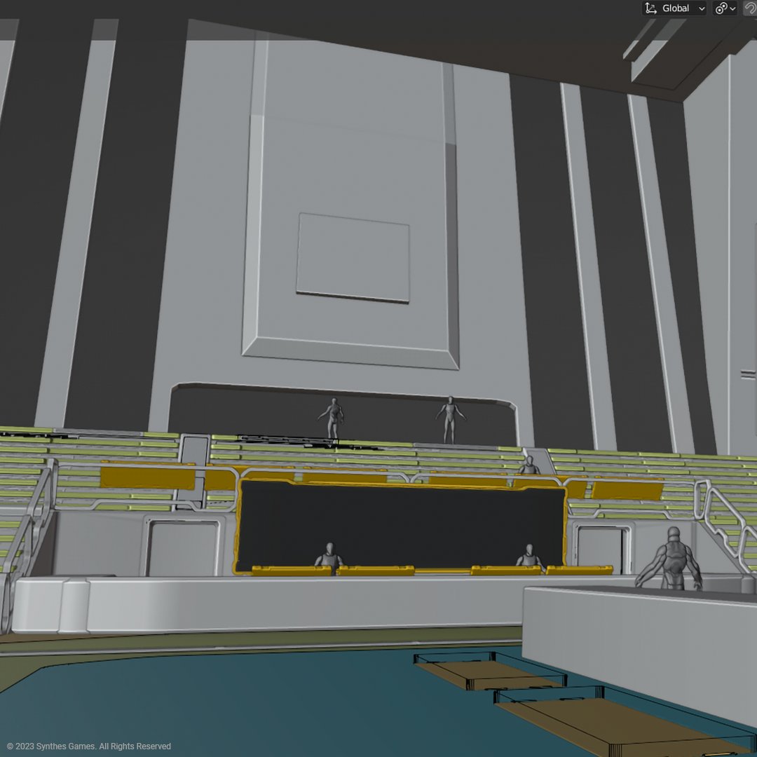Synthes_Games's tweet photo. This week on #screenshotsaturday, we show how we work on interior models. It's all in the making and we'll share progress as we go along.
#unrealengine #blender #indie #b3d #ue5 #3dmodeling #render #blenderguru #art #artist #3dartist #gameready #gamereadymodel #indiegame https://t.co/8wVqEQp7Ob
