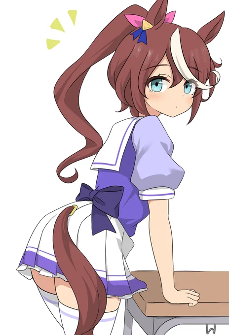 テイオーの後ろ姿が好き!