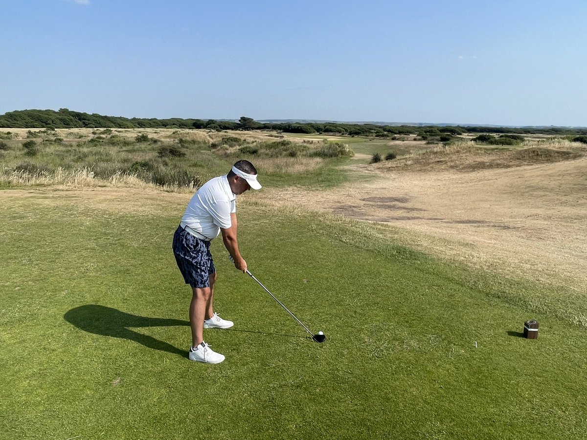 Gaz7900Hill's tweet image. @SauntonGolfClub East for my 82nd @top100golf GB&amp;amp;I course. Great day for it &amp;amp; just how you picture a true links course in the summer - fast and fiery.! 🔥 Tough track with very few par 3s &amp;amp; 5s but tough 4s - proper championship course &amp;amp; worthy of its ranking. #top100golf #18togo